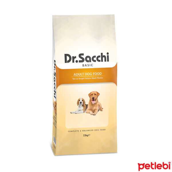 Dr.Sacchi Basic Chicken Tavuklu Yetişkin Köpek Maması 15kg