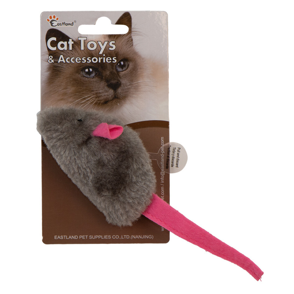 Eastland Sesli Catnipli Peluş Fare Kedi Oyuncağı 8cm