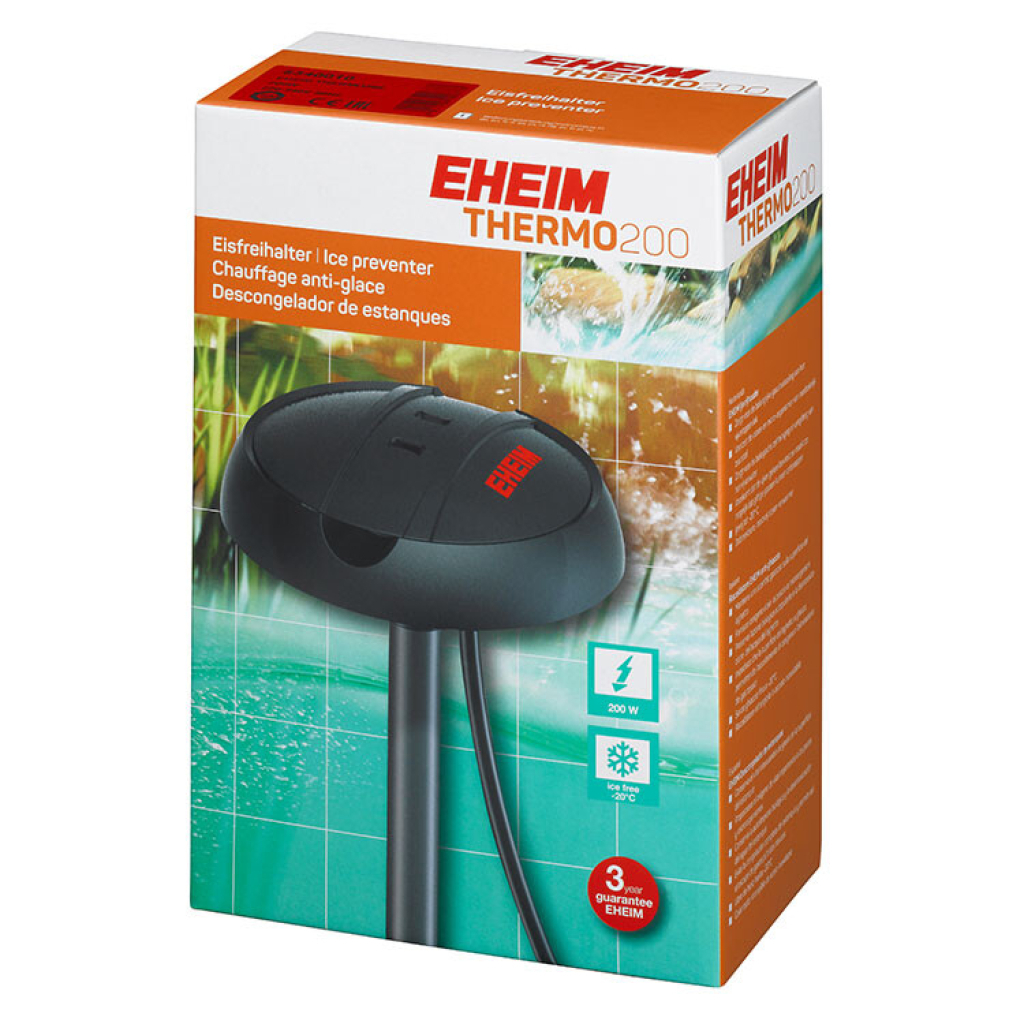 EHEIM THERMO200 Buz Önleyici Akvaryum Havuz Isıtıcısı 200W