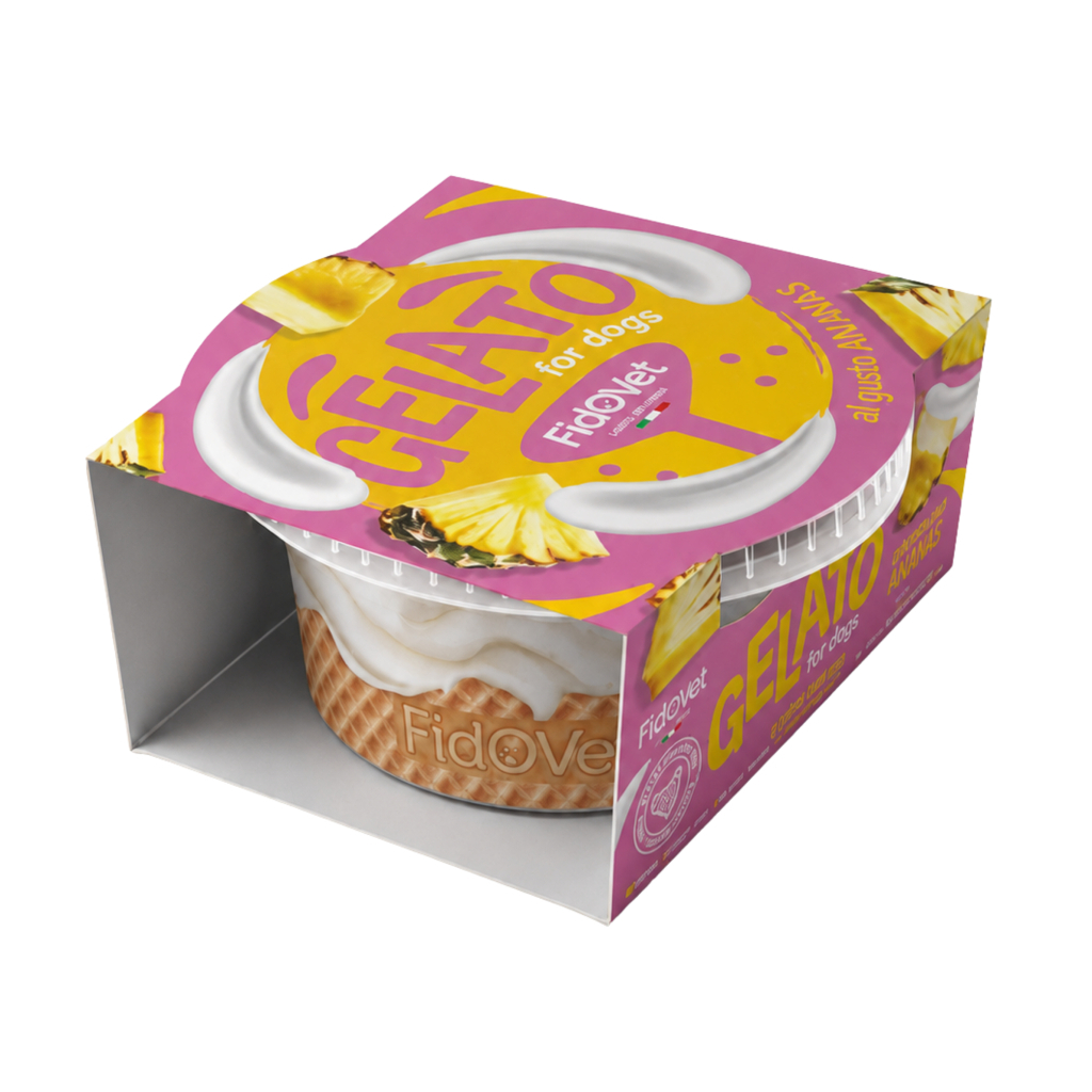 Fidovet Gelato Ananas Aromalı Dondurma Köpek Ödül Maması 40gr