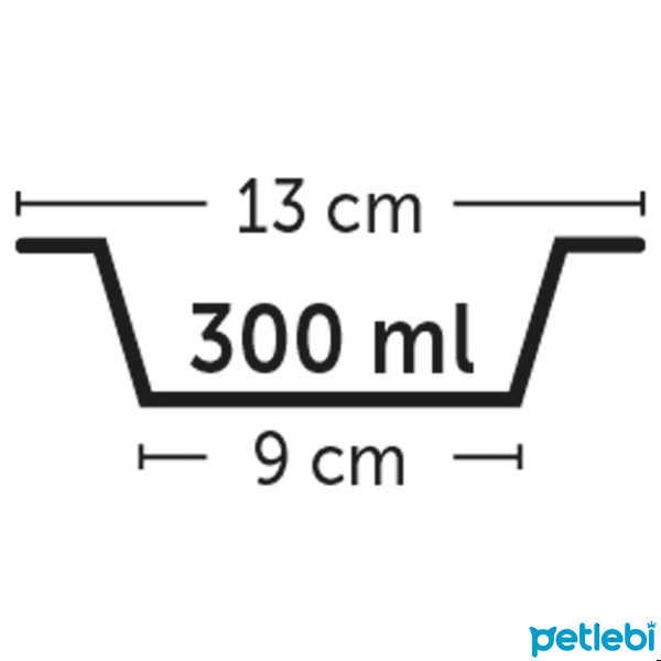 Flamingo Kediler İçin Üzeri Yazılabilir Çelik Mama ve Su Kabı 13cm 350ml (Kırmızı)