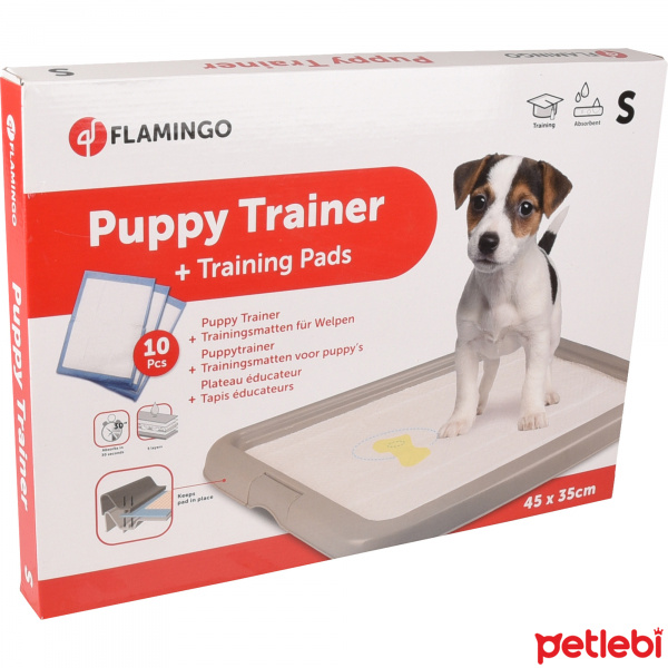Flamingo Yavru Köpek Çiş Eğitim Pedi Seti 45x35cm (10'lu)