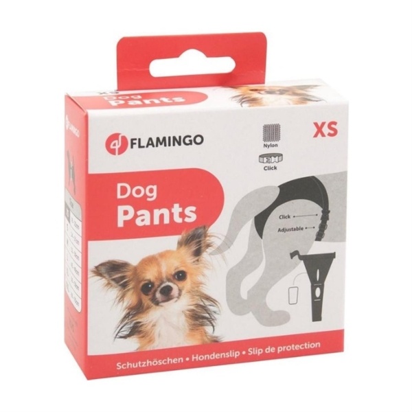 Flamingo Köpek Külodu 18-23 cm [XS] (Siyah)