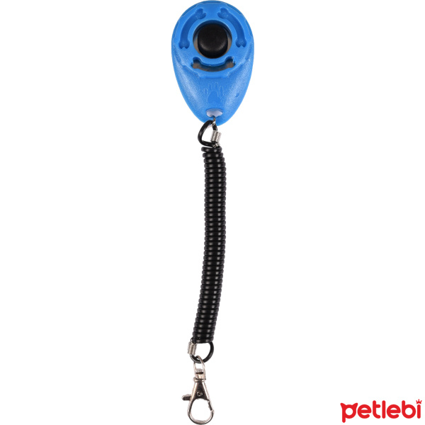 Flamingo Kablolu Köpek Eğitim Clickerı 4x6cm (Karışık Renkli)