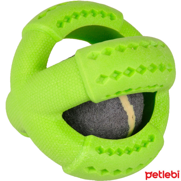 Flamingo Nane Kokulu Top Köpek Oyuncağı 11cm