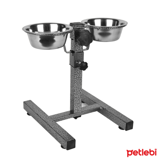 Flip Köpekler İçin Ayaklı Çelik Mama ve Su Kabı 470ml