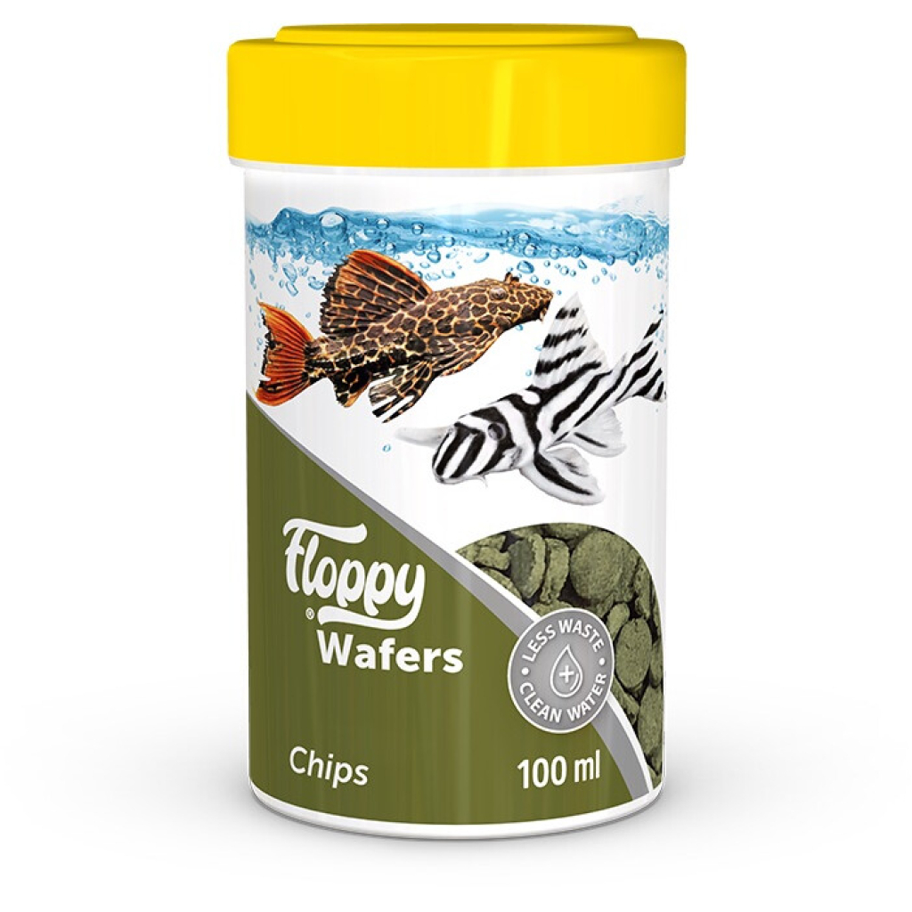 Floppy Wafers Chips Dip Balıkları için Akvaryum Cips Yemi 100ml