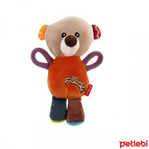 GiGwi Sesli Peluş Ayı Köpek Oyuncağı 17cm
