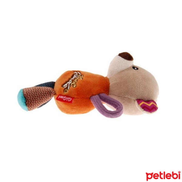 GiGwi Sesli Peluş Ayı Köpek Oyuncağı 17cm