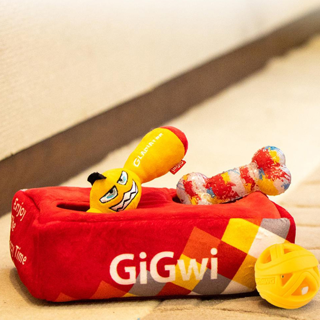 GiGwi Peluş Köpek Oyuncak Seti 16x26x7,5cm