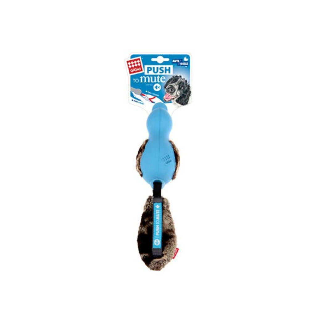 GiGwi Ses Kontrollü Ördek Köpek Oyuncağı 18x7x6,5cm