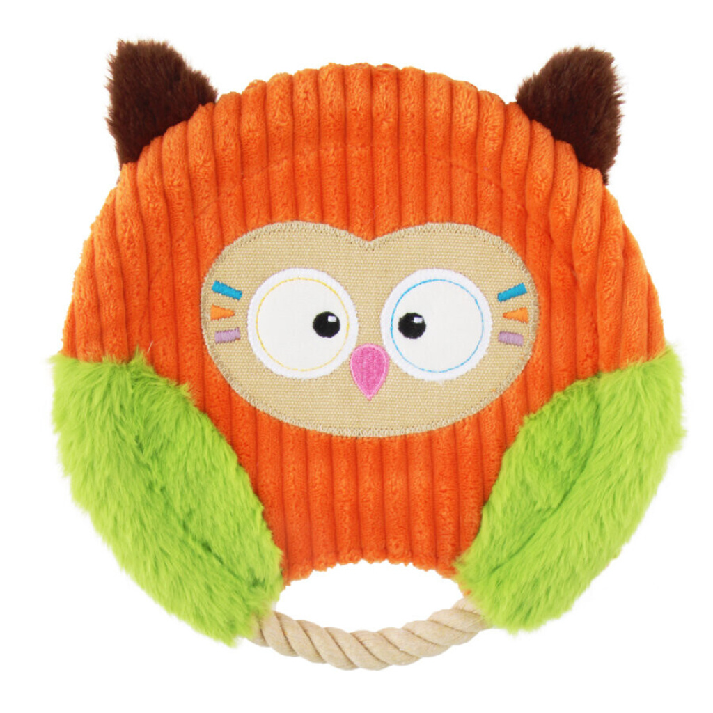 GiGwi İpli Baykuş Köpek Oyuncağı 45x45x23cm