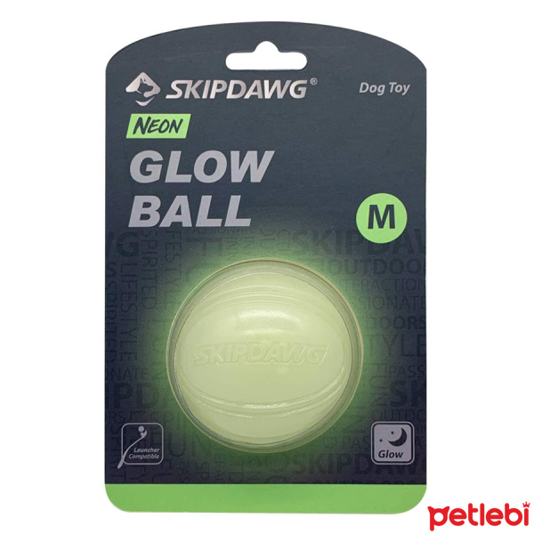 GiGwi Skipdawg Neon Top Köpek Oyuncağı 20cm