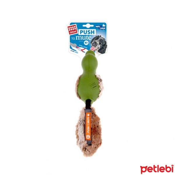 GiGwi Ses Kontrollü Ördek Köpek Oyuncağı 18cm