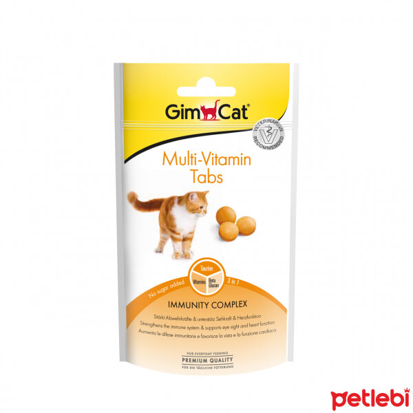 GimCat Multivitamin Şekersiz Kedi Ödül Maması 40gr