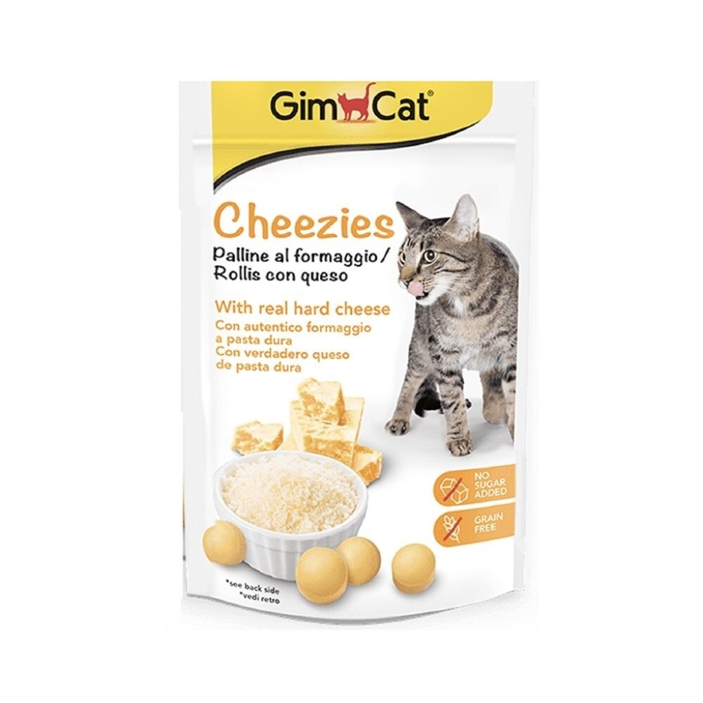 GimCat Cheezies Peynirli Tahılsız Kedi Ödül Maması 10gr