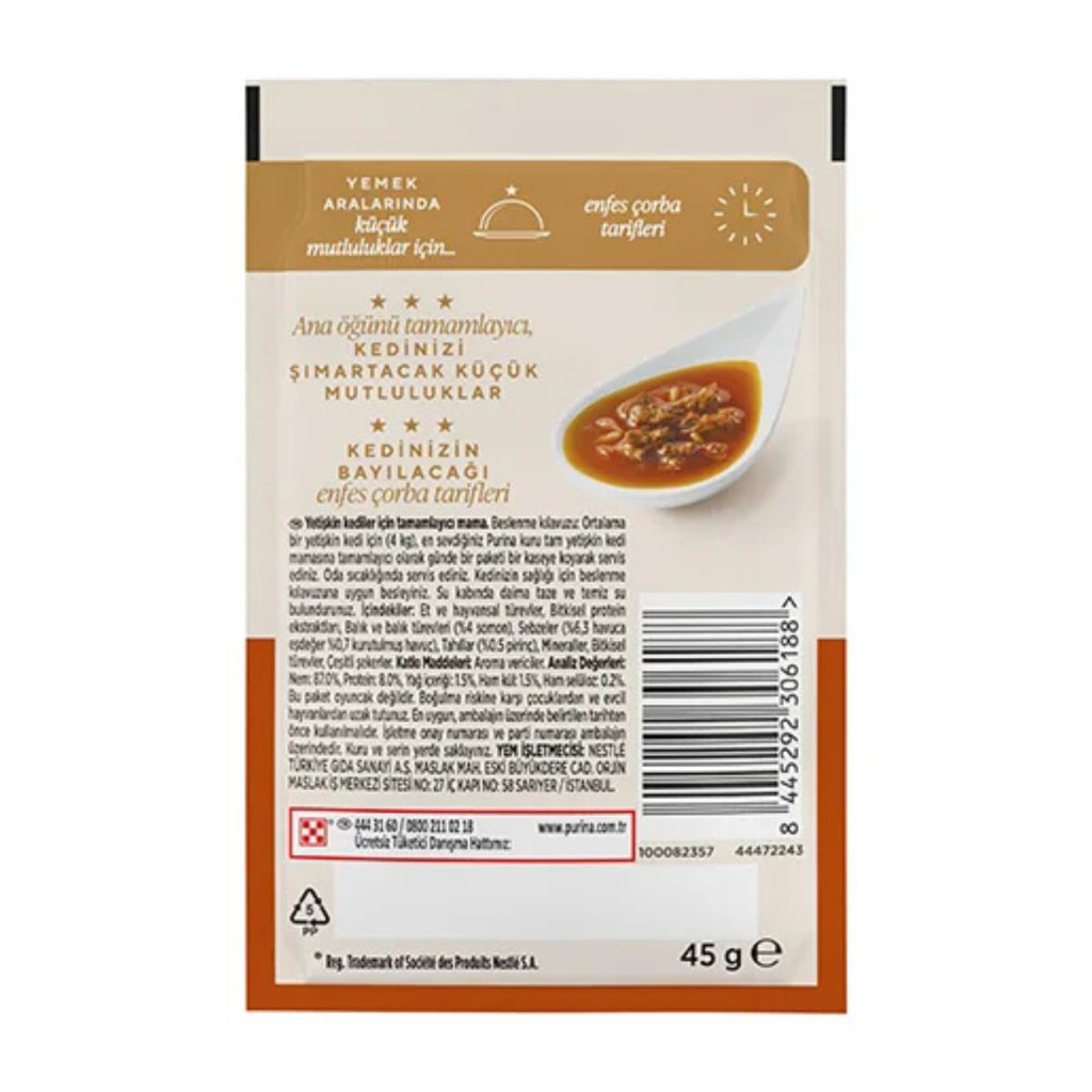 Gourmet Soup Royale Somonlu Kedi Çorbası 45gr