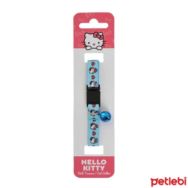 Hello Kitty® Figürlü Kedi Boyun Tasması 20-30cm (Turkuaz)