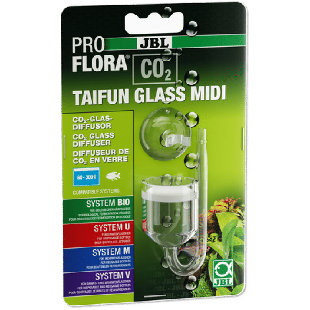 JBL PROFLORA CO2 TAIFUN GLASS MIDI Akvaryum CO2 Difüzörü 40-300Lt