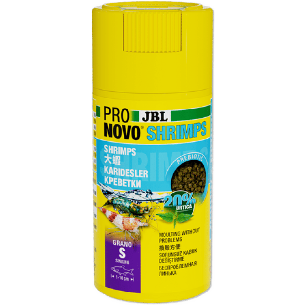 JBL PRONOVO SHRIMPS GRANO S Karidesler İçin Akvaryum Granül Yemi 100ml 58gr