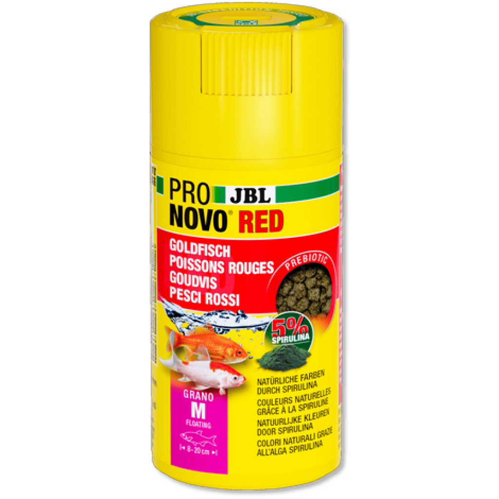JBL PRONOVO RED GRANO M Japon Balıkları İçin Akvaryum Granül Yemi 100ml 37gr