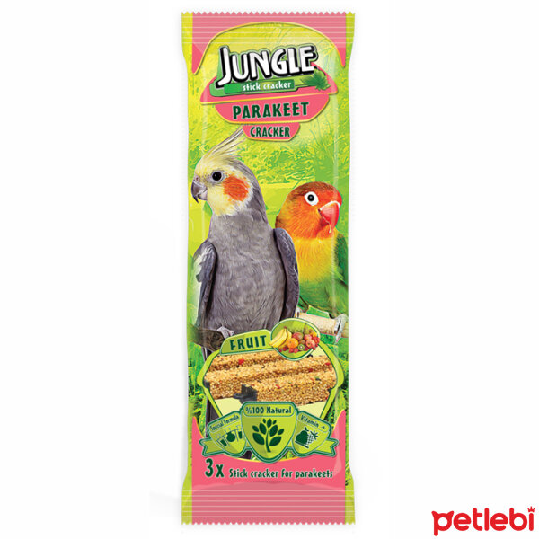 Jungle Meyveli Paraket Krakeri (3'lü)