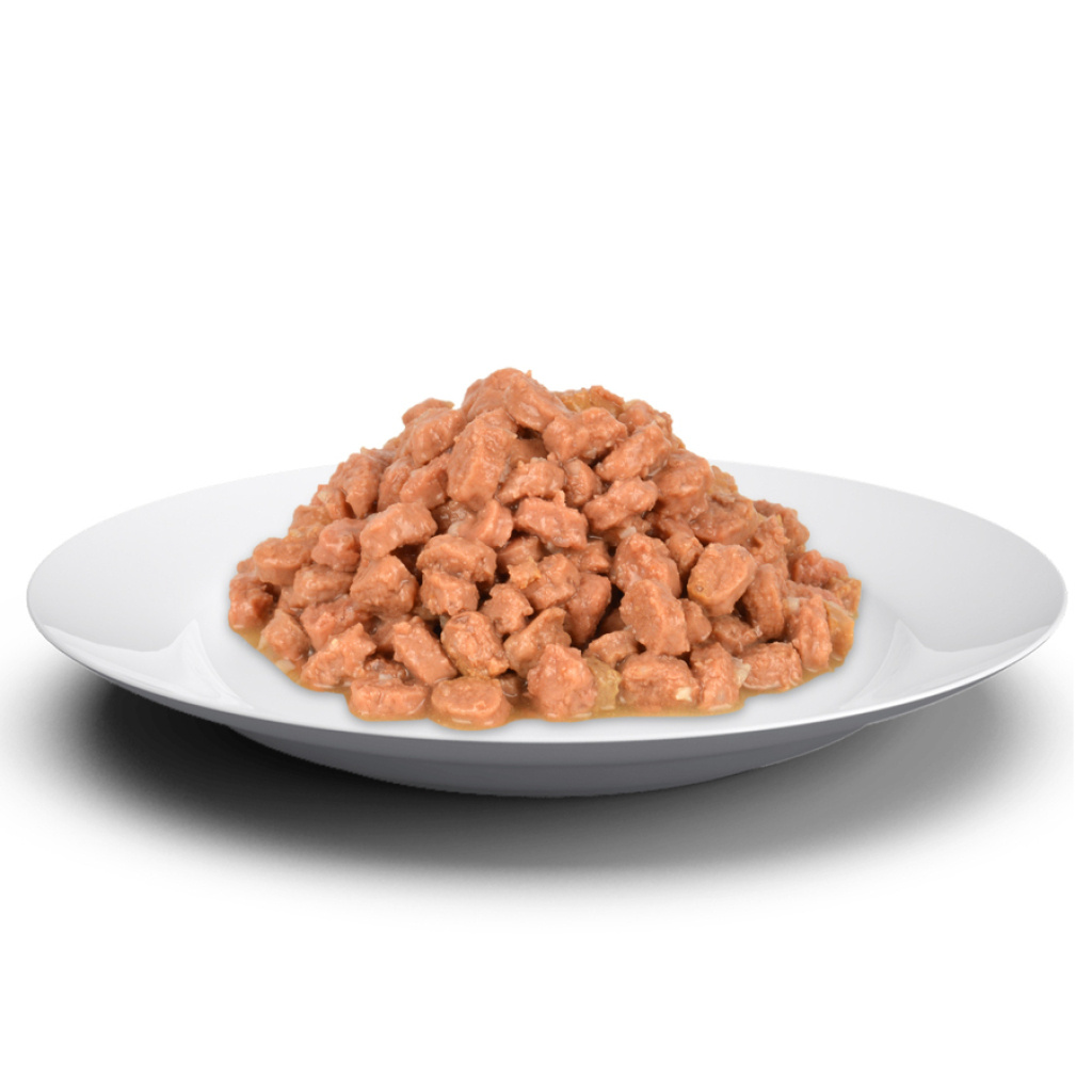 Jungle Pouch Tavuk Eti Parçalı Soslu Yetişkin Kedi Konservesi 100gr