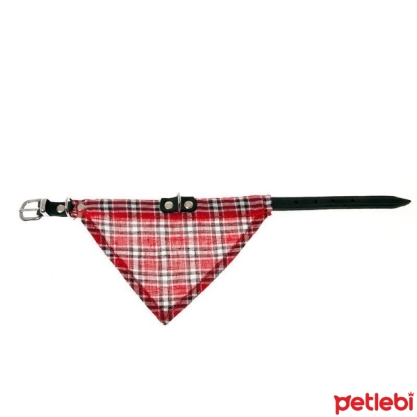 Karlie Deri Bandanalı Boyun Tasması 57cm (Kırmızı)