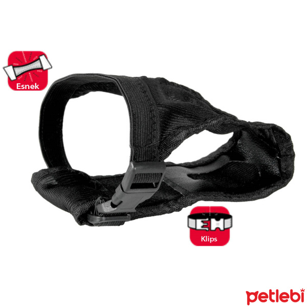 Flamingo Köpek Külodu 50-59cm [XL] (Siyah)