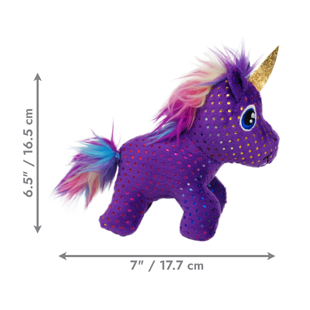Kong Enchanted Unicorn Catnipli Hışırtılı Peluş Kedi Oyuncağı 12cm