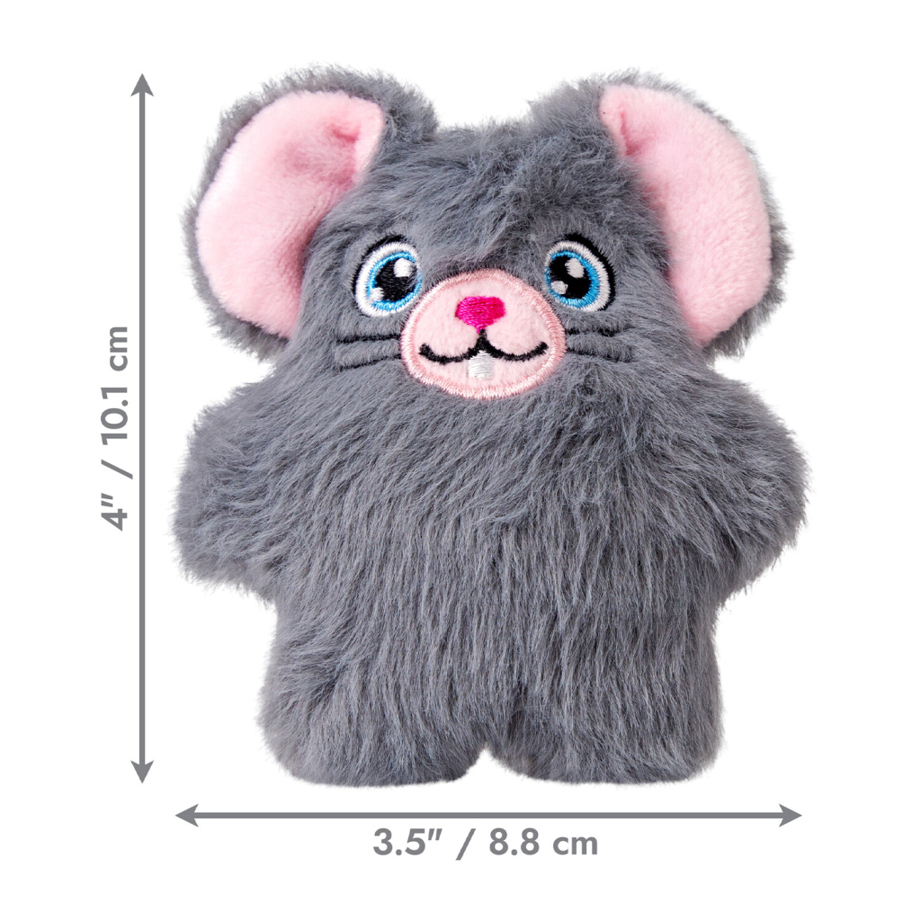 Kong Snuzzles Fare Catnipli Hışırtılı Peluş Kedi Oyuncağı 12cm