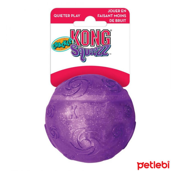 Kong Squeezz Hışırtılı Top Köpek Oyuncağı 7cm [L]