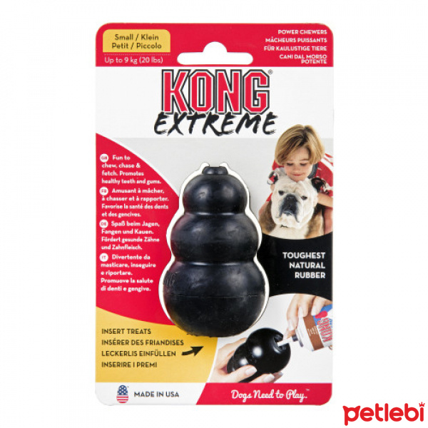 Kong Extreme Kauçuk Köpek Ödül Oyuncağı 8cm [S]