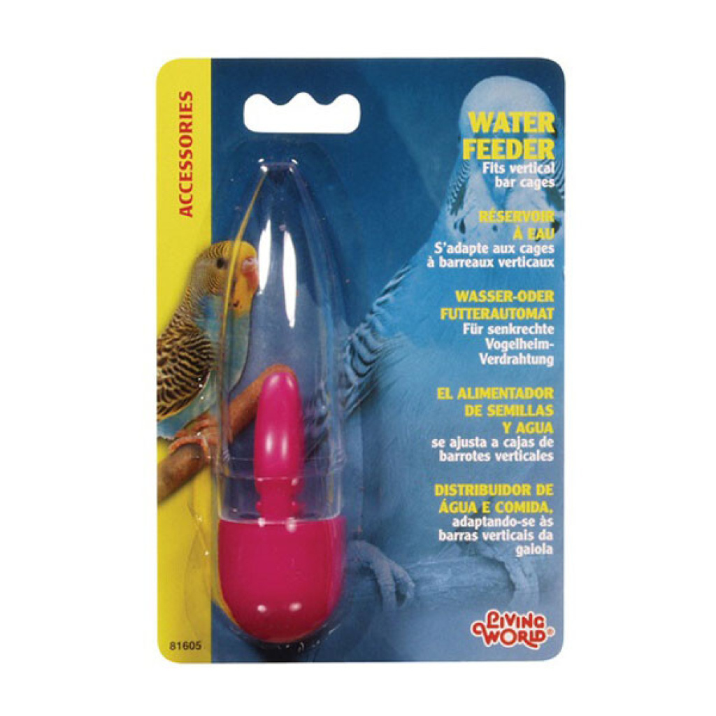 Living World Dikey Telli Kafesler İçin Suluk 15cm (Karışık Renkli)