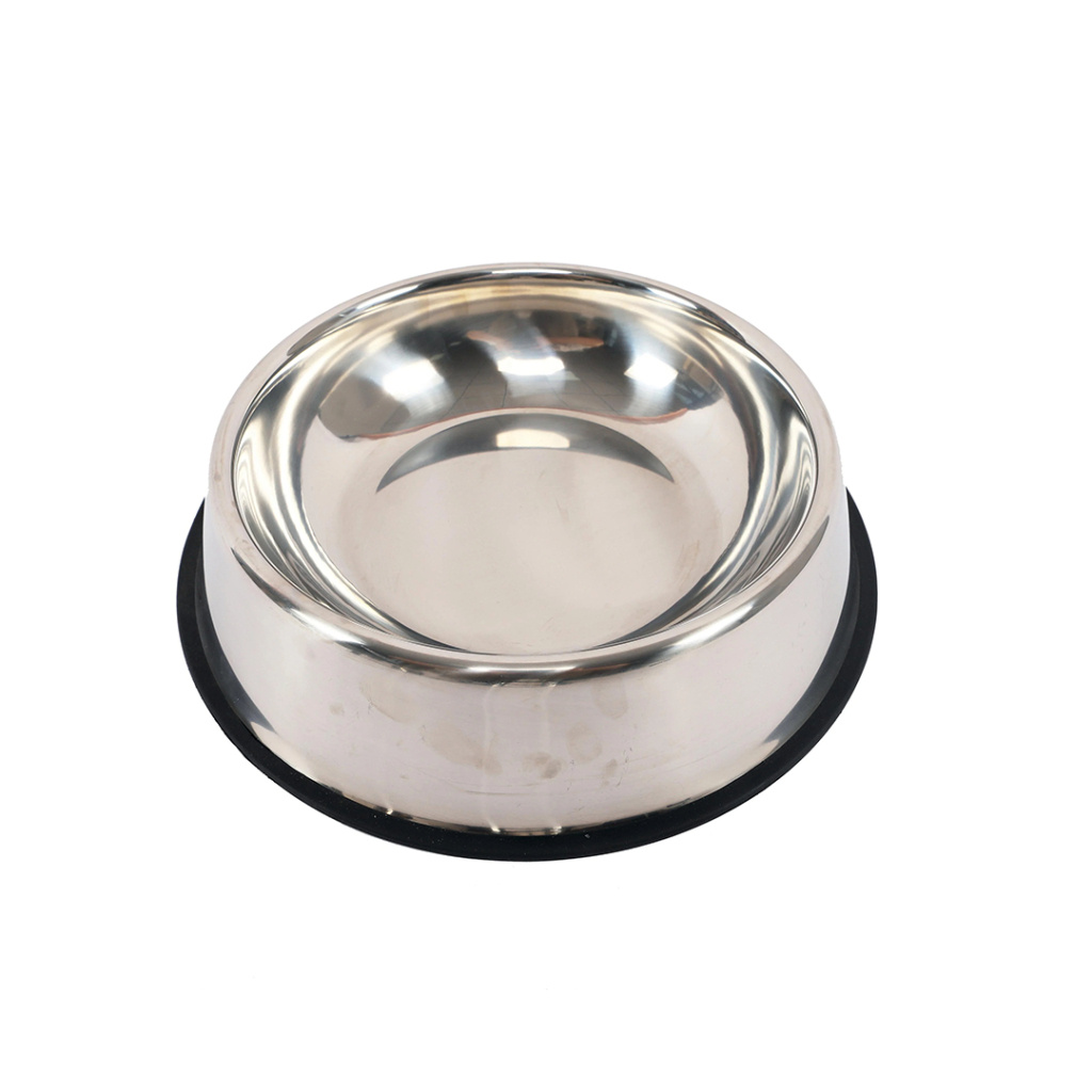 M-Pets Crock Kedi ve Köpekler İçin Paslanmaz Çelik Mama Kabı 355ml [S]