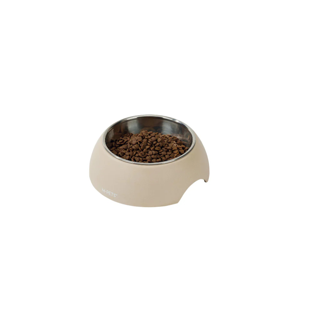 M-Pets Eco Bamboo Mama ve Su Kabı 190ml (Bej)