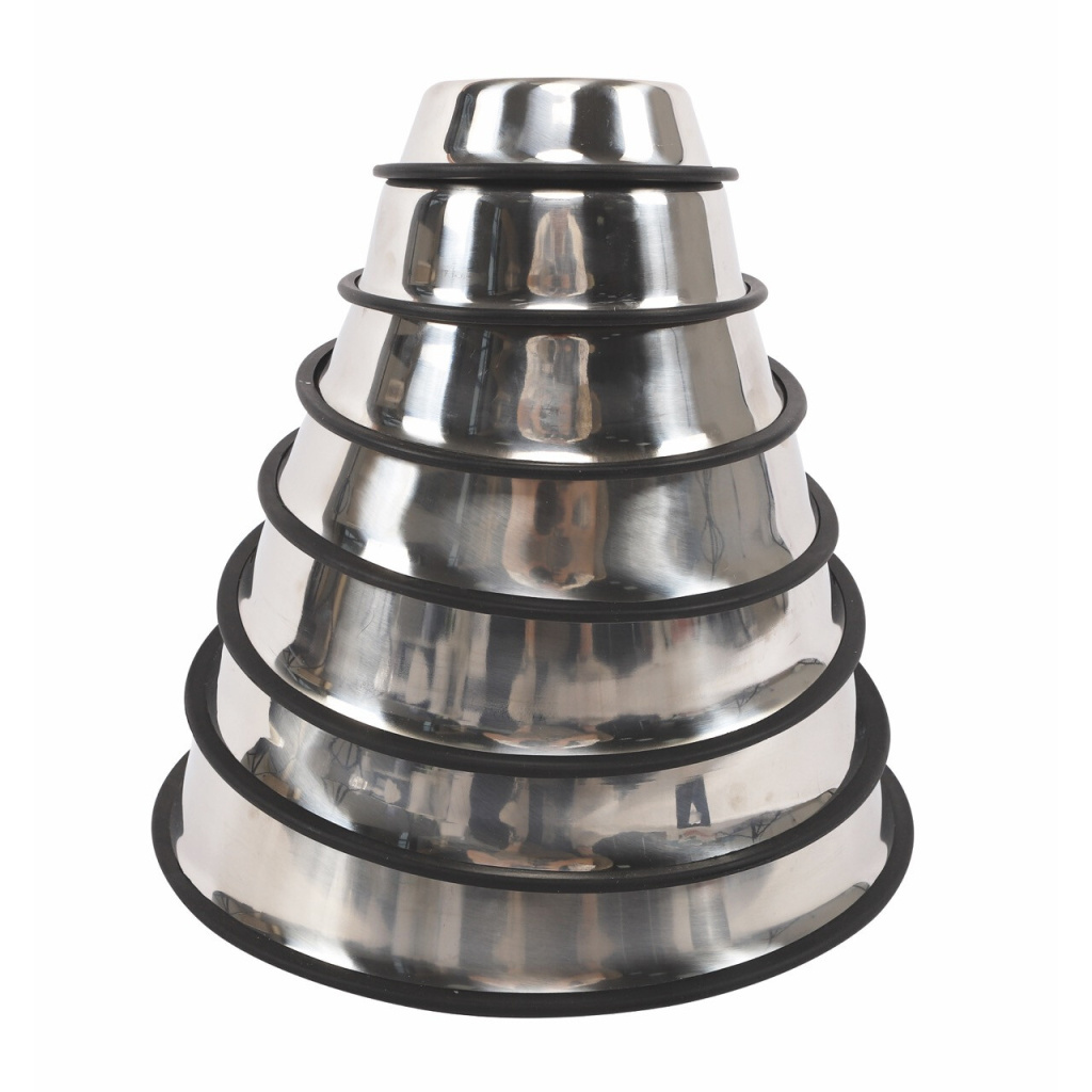 M-Pets Crock Paslanmaz Çelik Köpek Mama ve Su Kabı [XXL]