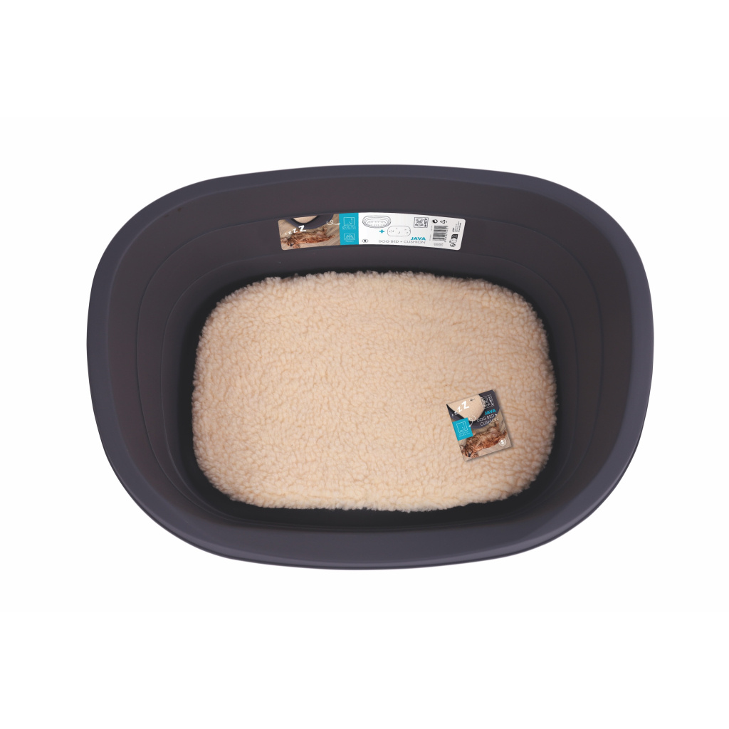 M-Pets Java Plastik Köpek Yatağı 61x41cm [M]