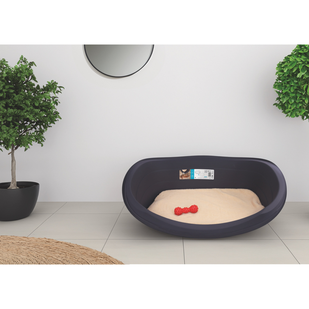 M-Pets Java Plastik Köpek Yatağı 80x57cm [L]