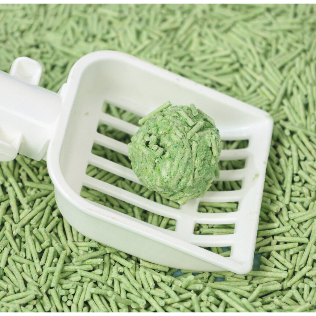 M-Pets Soya Yeşil Çaylı Organik Kedi Kumu 10lt