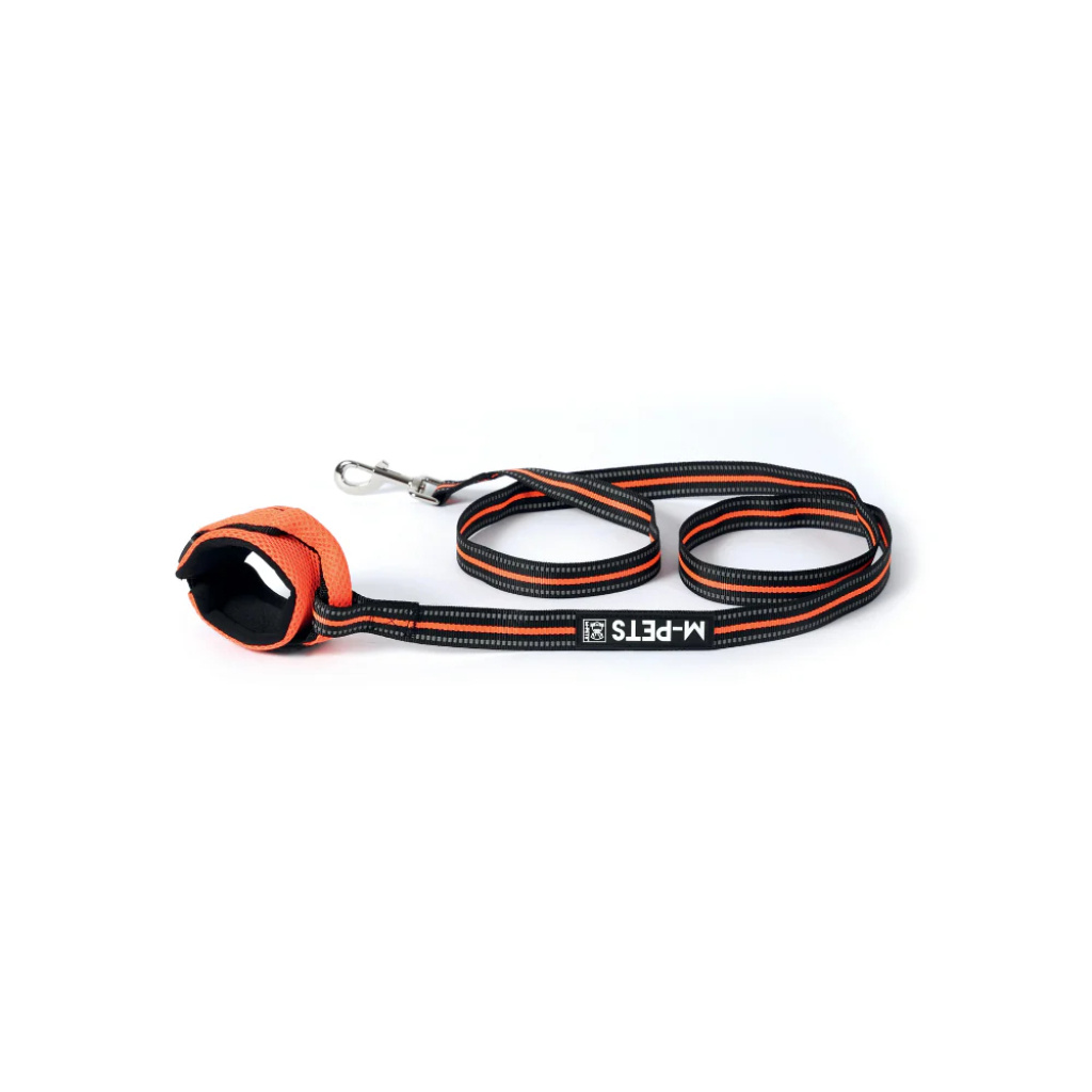 M-Pets Hiking Wrist Bilek Bantlı Köpek Gezdirme Kayışı 170cm (Turuncu)