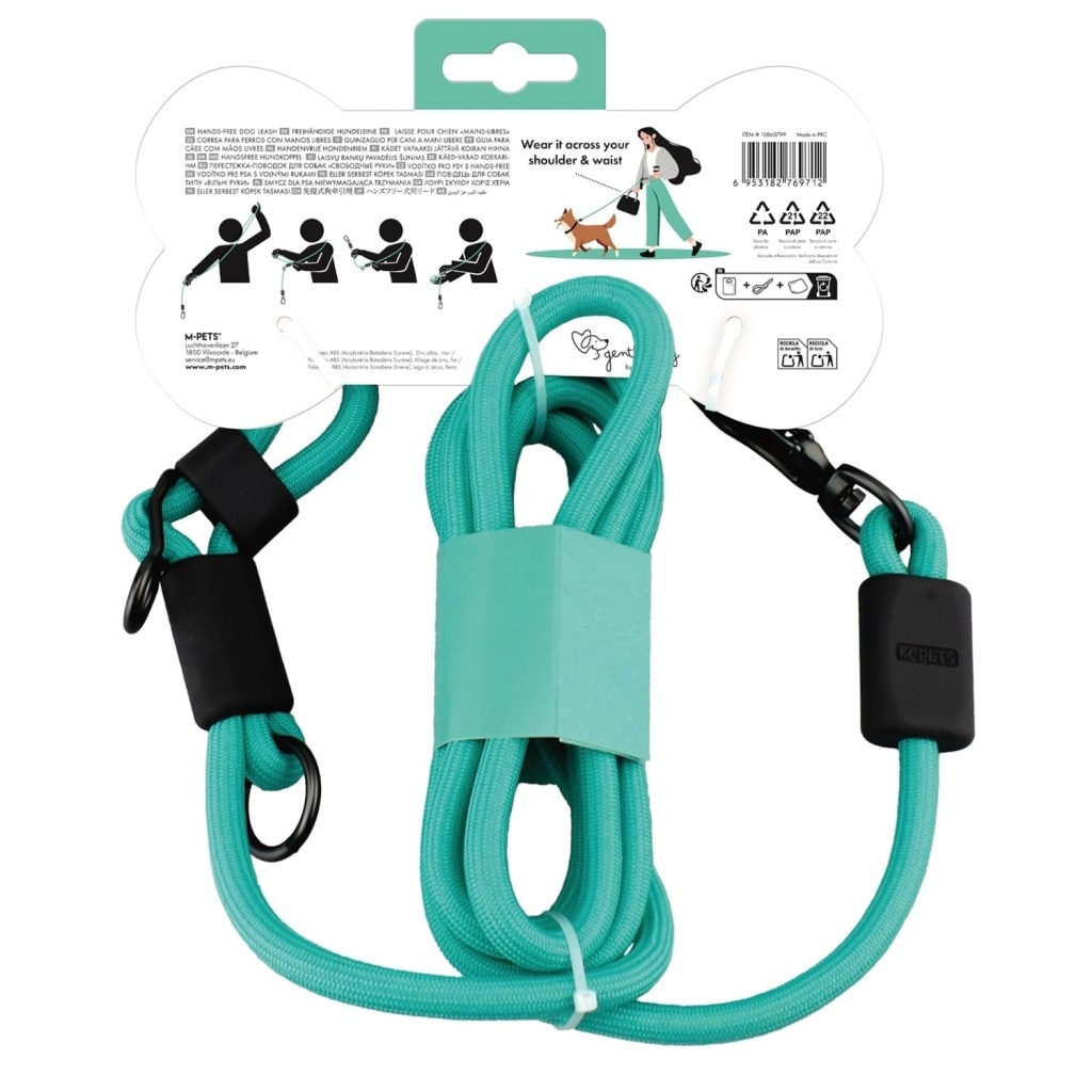 M-Pets Gentle Köpek Gezdirme Kayışı 120cm (Yeşil)