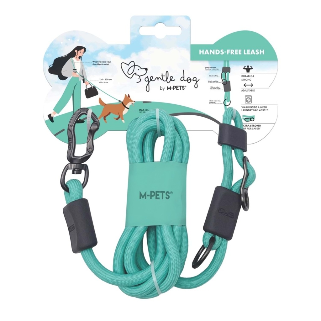 M-Pets Gentle Köpek Gezdirme Kayışı 120cm (Yeşil)