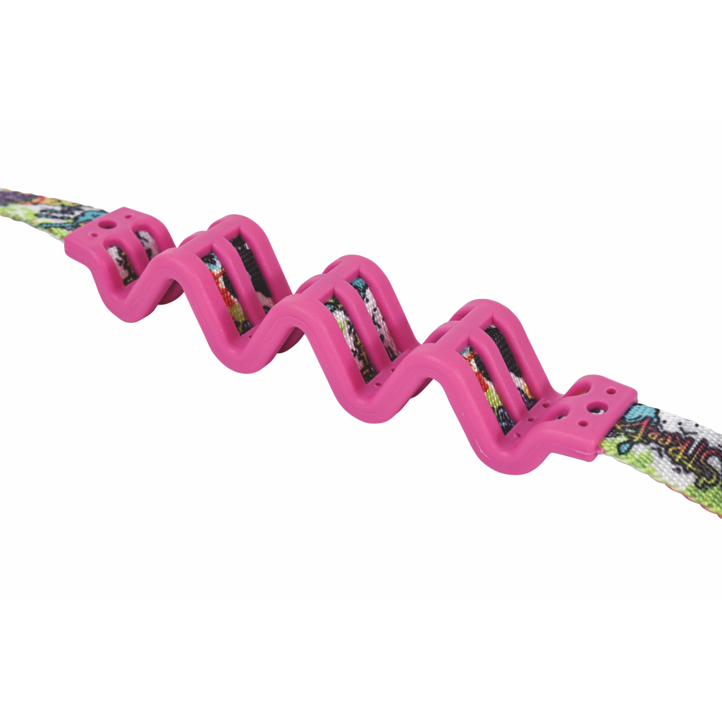M-Pets Urban Style Graffiti Köpekler İçin Şok Emici Gezdirme Kayışı 120cm [L]