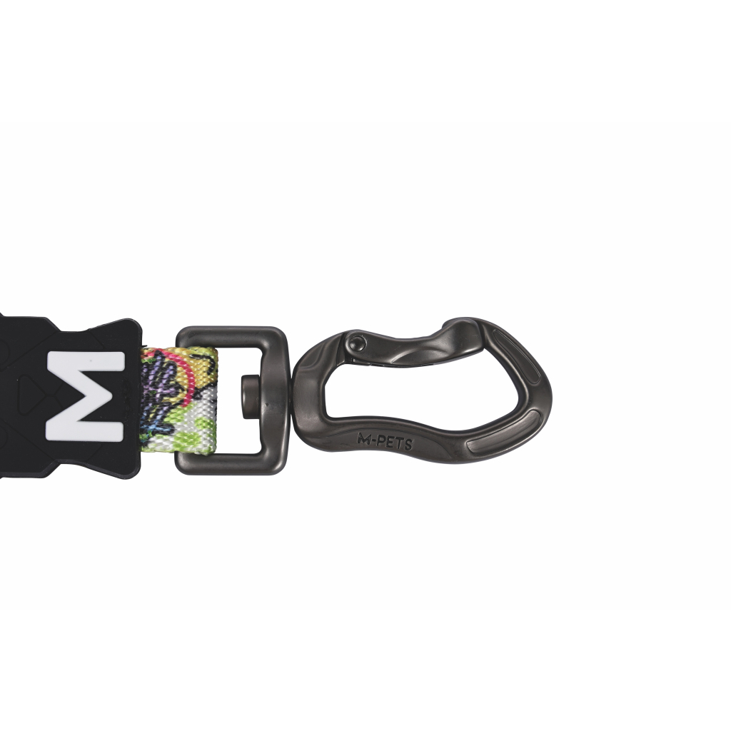M-Pets Urban Style Graffti Köpekler İçin Şok Emici Gezdirme Kayışı 120cm [M]