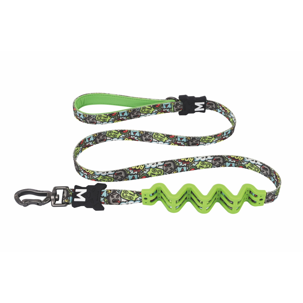 M-Pets Urban Style Freestyle Köpekler İçin Şok Emici Gezdirme Kayışı 120cm [M]