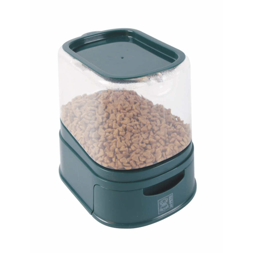 M-Pets Lena Çekmeceli ve Hazneli Köpek Mama Kabı 3000ml