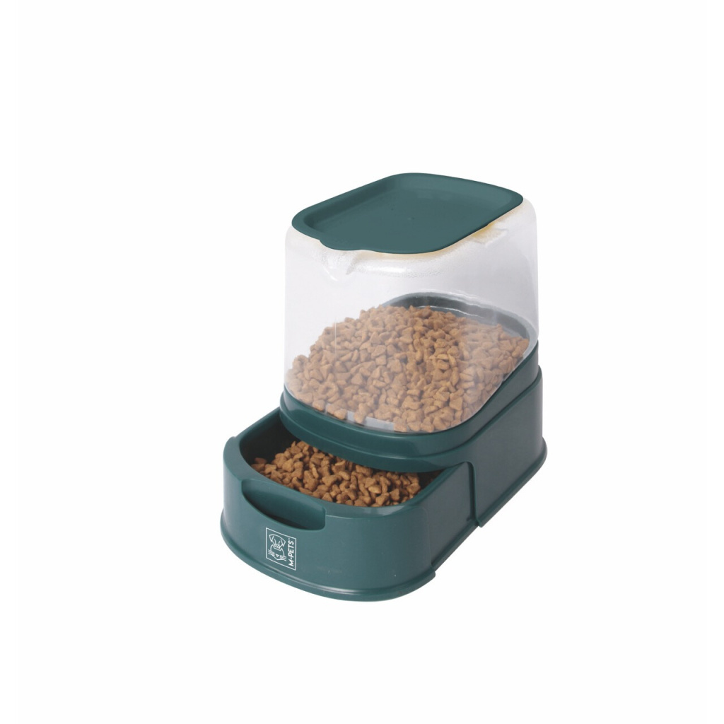 M-Pets Lena Çekmeceli ve Hazneli Köpek Mama Kabı 3000ml