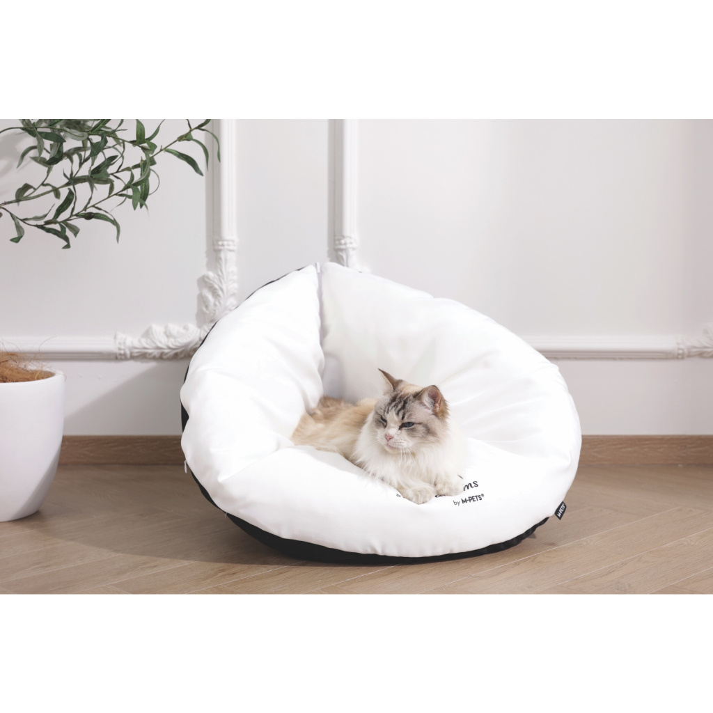 M-Pets Sweet Dreams Üçgen Şeklinde Kedi Yatağı 100x70x7cm (Siyah)