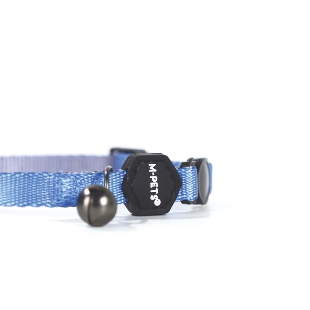 M-Pets Gentle Kedi Boyun Tasması 20-30cm (Mavi)